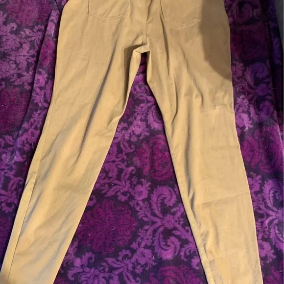 Women's Tan Pants - Picture 2 of 3